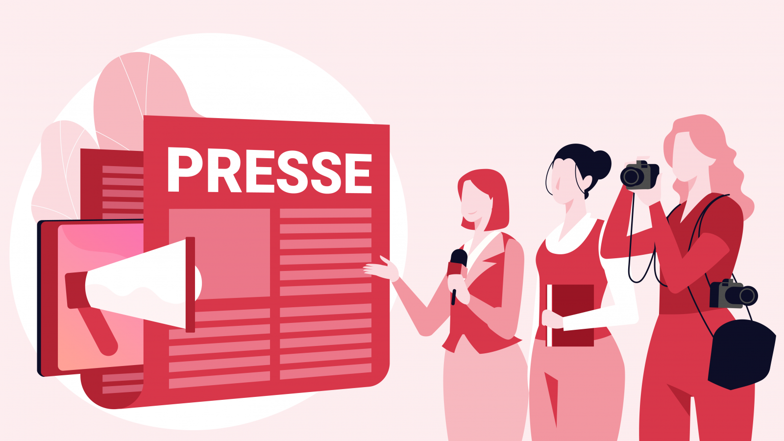 illustration presse