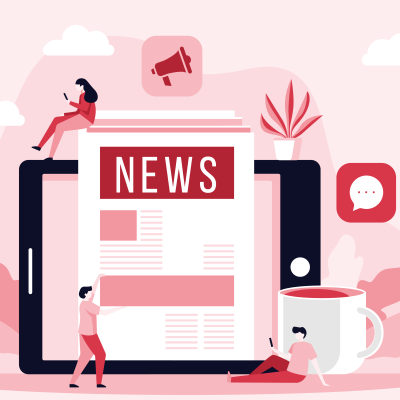 illustration revue de presse