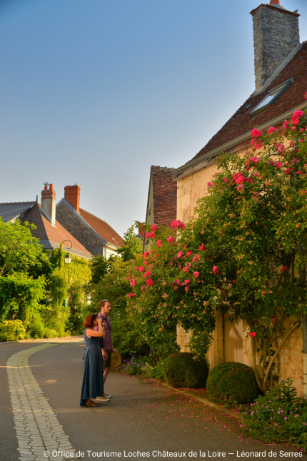 rue fleurie de Chédigny
