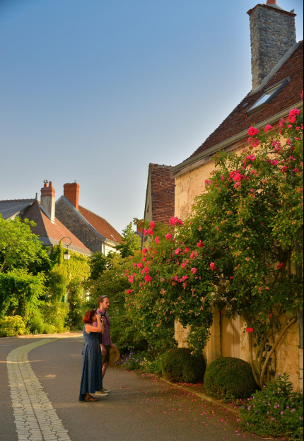 rue fleurie de Chédigny