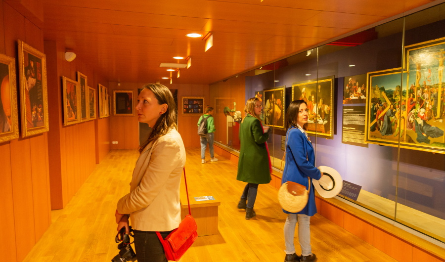 galerie saint antoine caravage à Loches