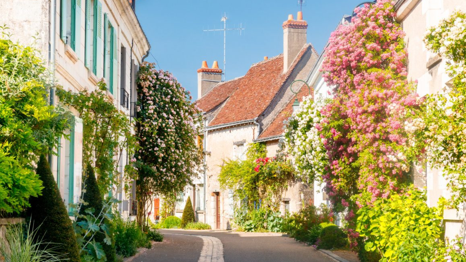rue fleurie de Chédigny