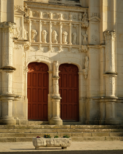 porte eglise Collégiale Montrésor