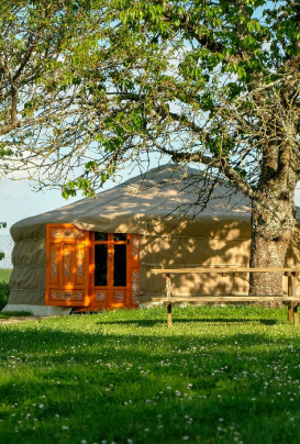 Domaine de la Roche Bellin - hebergement insolite à Descartes