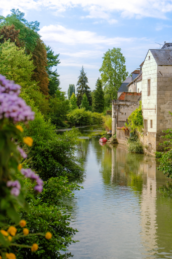 canal des cordeliers à Loches