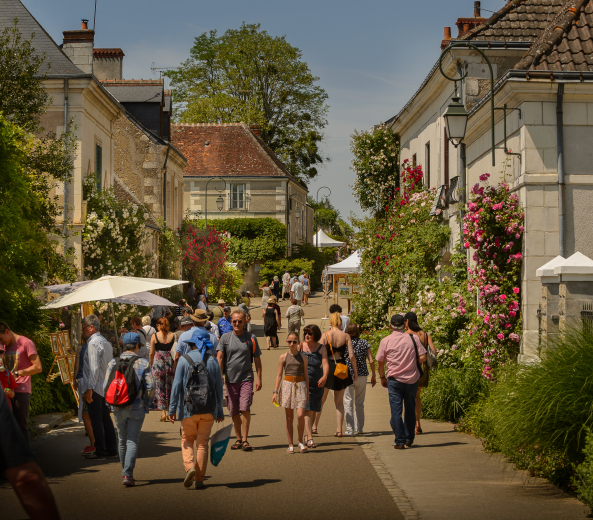 rue fleurie de Chédigny