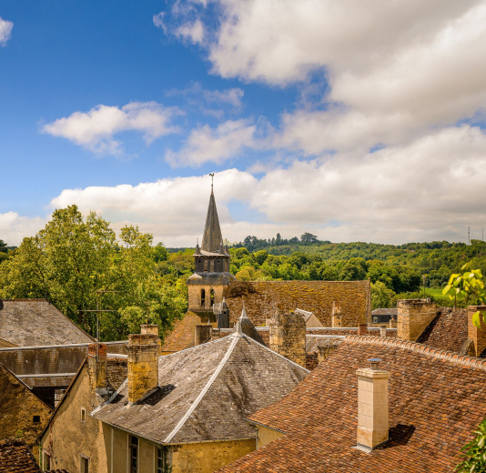 église et village du Grand-Pressigny