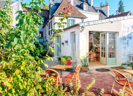 hébergement terrasse LA LITTLE MAISON à Loches