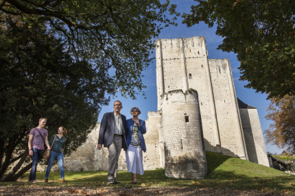 donjon de Loches 2 couples
