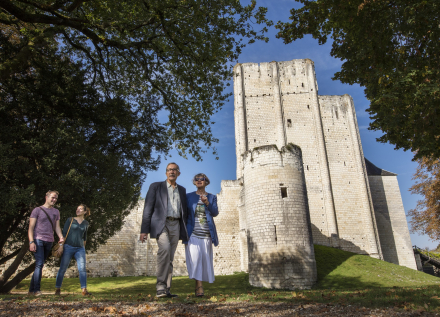 donjon de Loches 2 couples