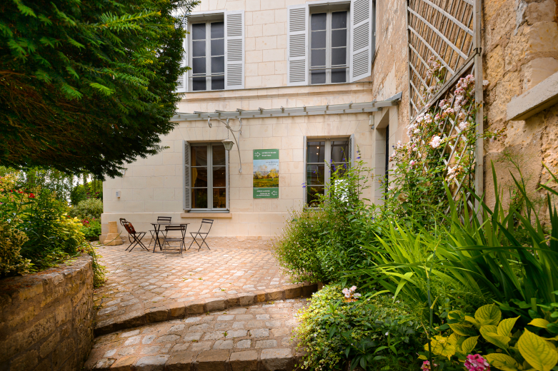 Jardin du Musée Lansyer à Loches
