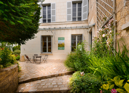Jardin du Musée Lansyer à Loches