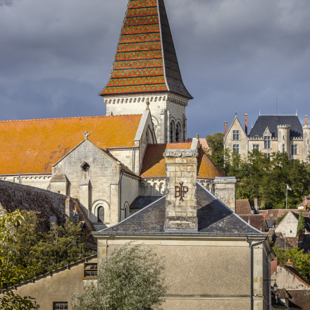 abbatiale eglise chateau Preuilly-sur-Claise