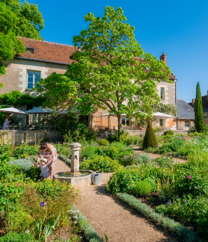 jardin de curé à Chédigny