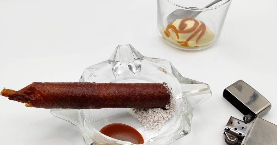Plat à La Table du Prieuré au louroux