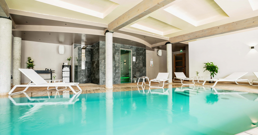 piscine hôtel de la Cité royale à Loches