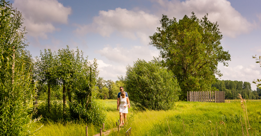 Prairies du Roy couple promenade