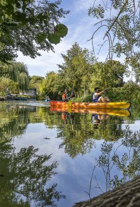 canoë sur l'Indre