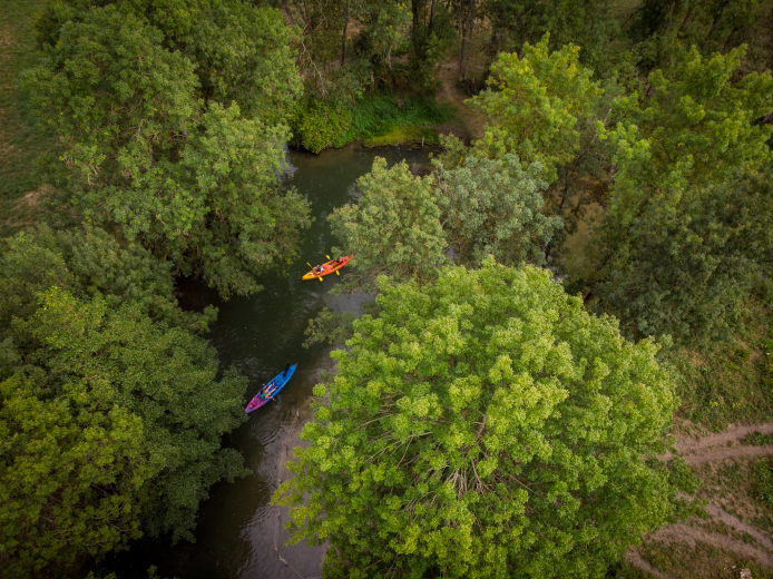 canoë sur l'Indre