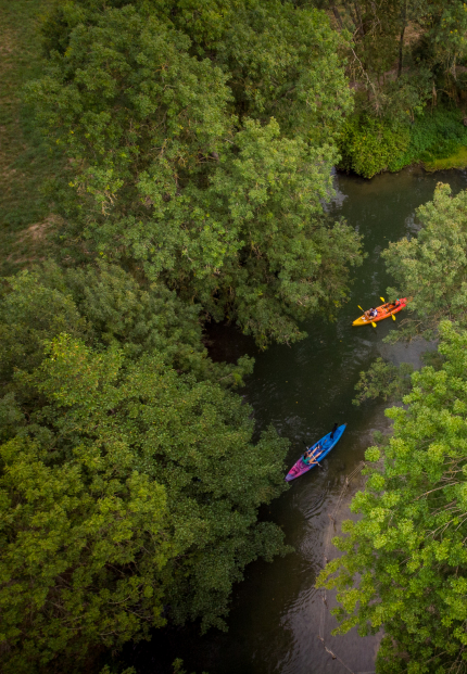 canoë sur l'Indre