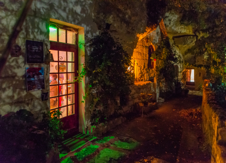Théâtre troglo du Rossignolet à Loches