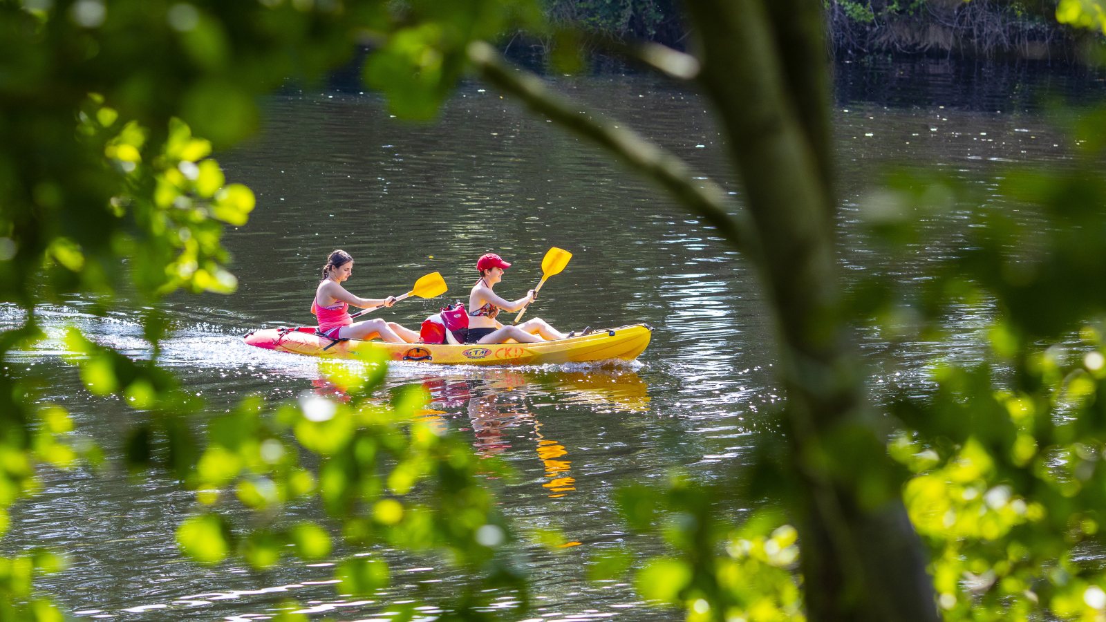 canoë sur la Creuse
