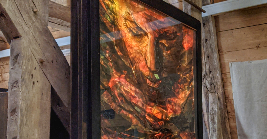 gemmail dans les halles de Montrésor