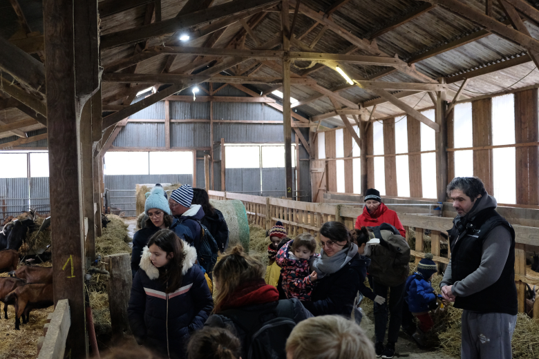 atelier nature à la ferme caprine de sepmes