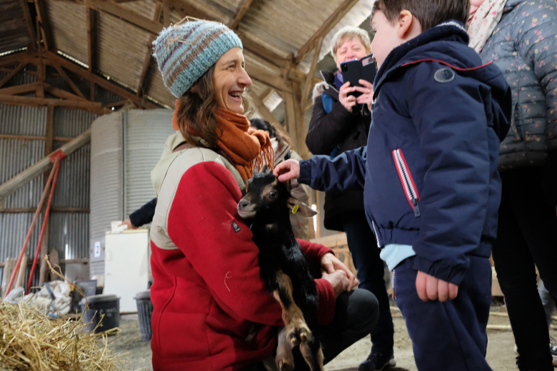 atelier nature à la ferme caprine de sepmes