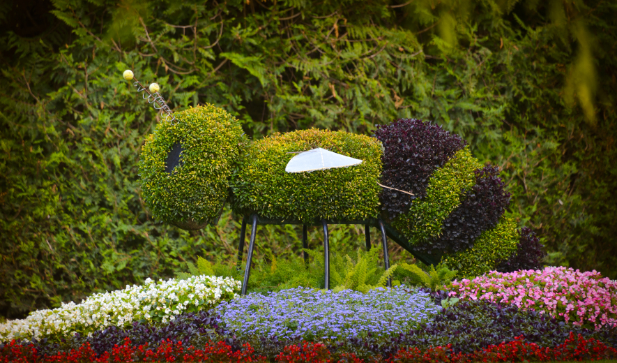 jardin public de Descartes