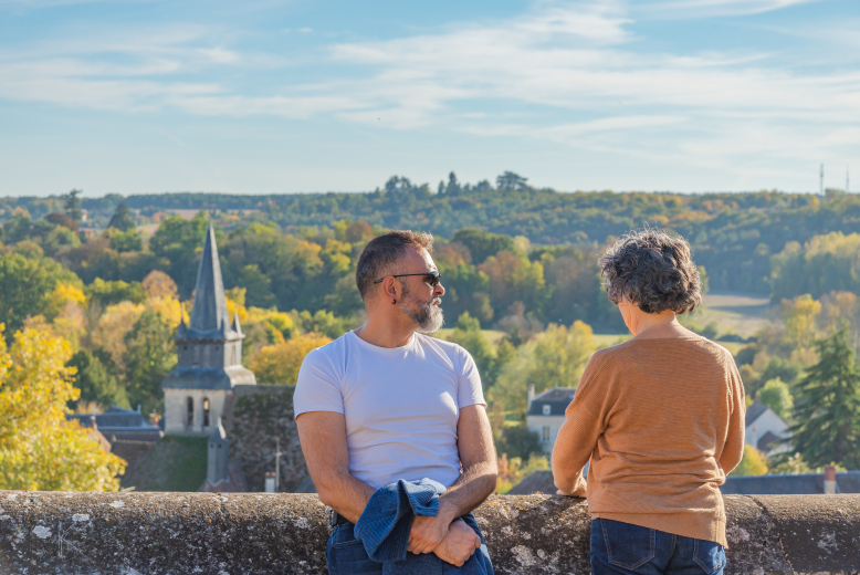 couple au Grand-Pressigny
