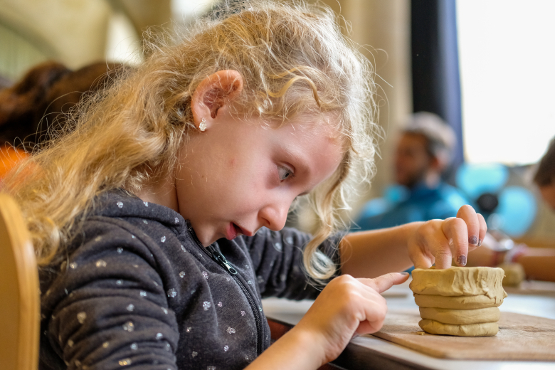 Musée Grand-Pressigny - atelier ceramique pour enfant