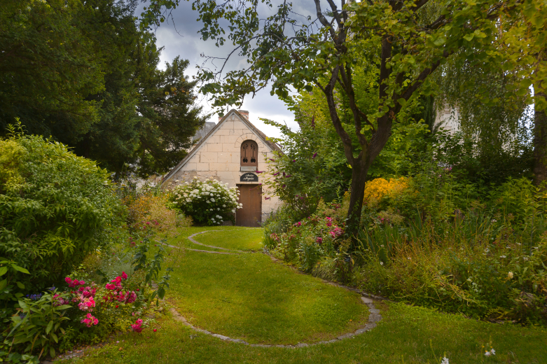 jardin du Musée Lansyer à Loches