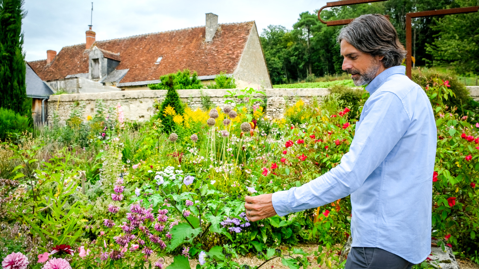 portrait de Nicholas Tomlan à Chédigny