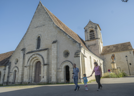 rando en famille à Chaumussay