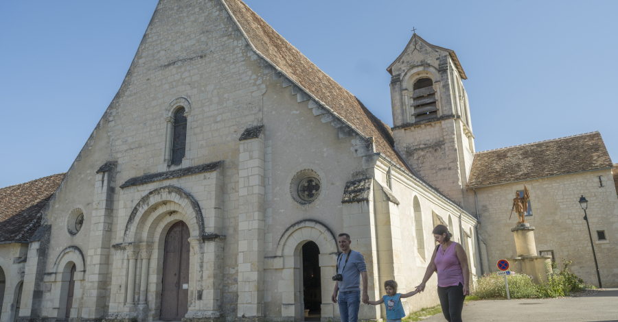 rando en famille à Chaumussay