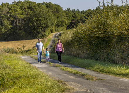 rando en famille à Chaumussay