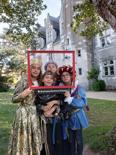 enfants au château de montresor