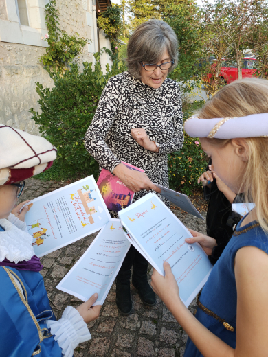 chasse au tresor pour enfants à montresor