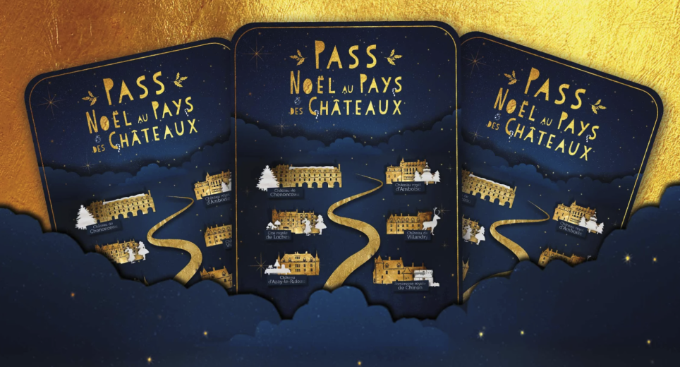Visuel des pass pour Noël au Pays des Châteaux
