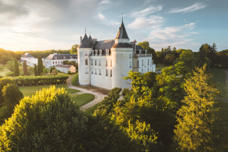 Château de Grillemont vue aérienne