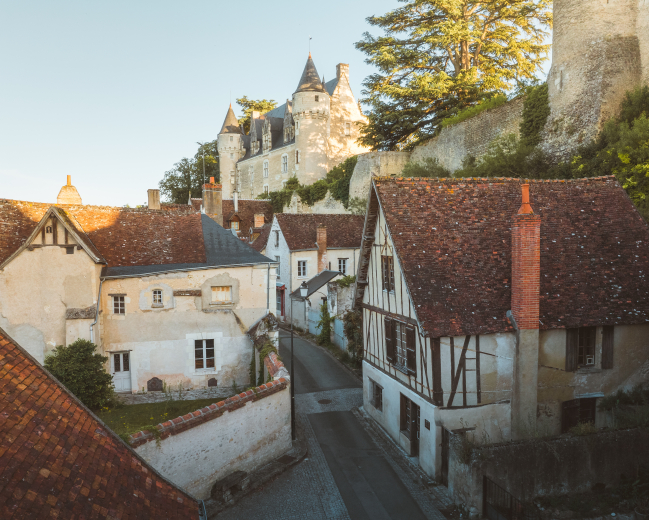 vue aérienne de Montrésor