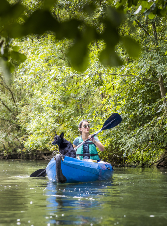 canoé sur l'Indre