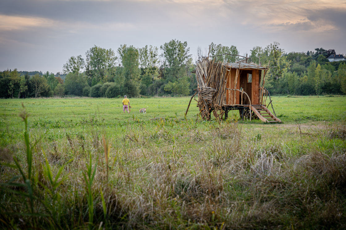 installation artistique à Beaulieu-lès-Loches