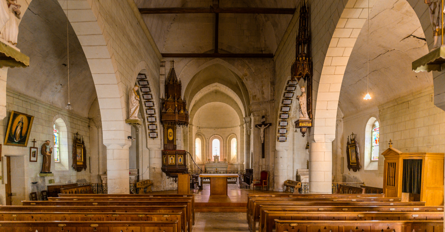 église de Chaumussay