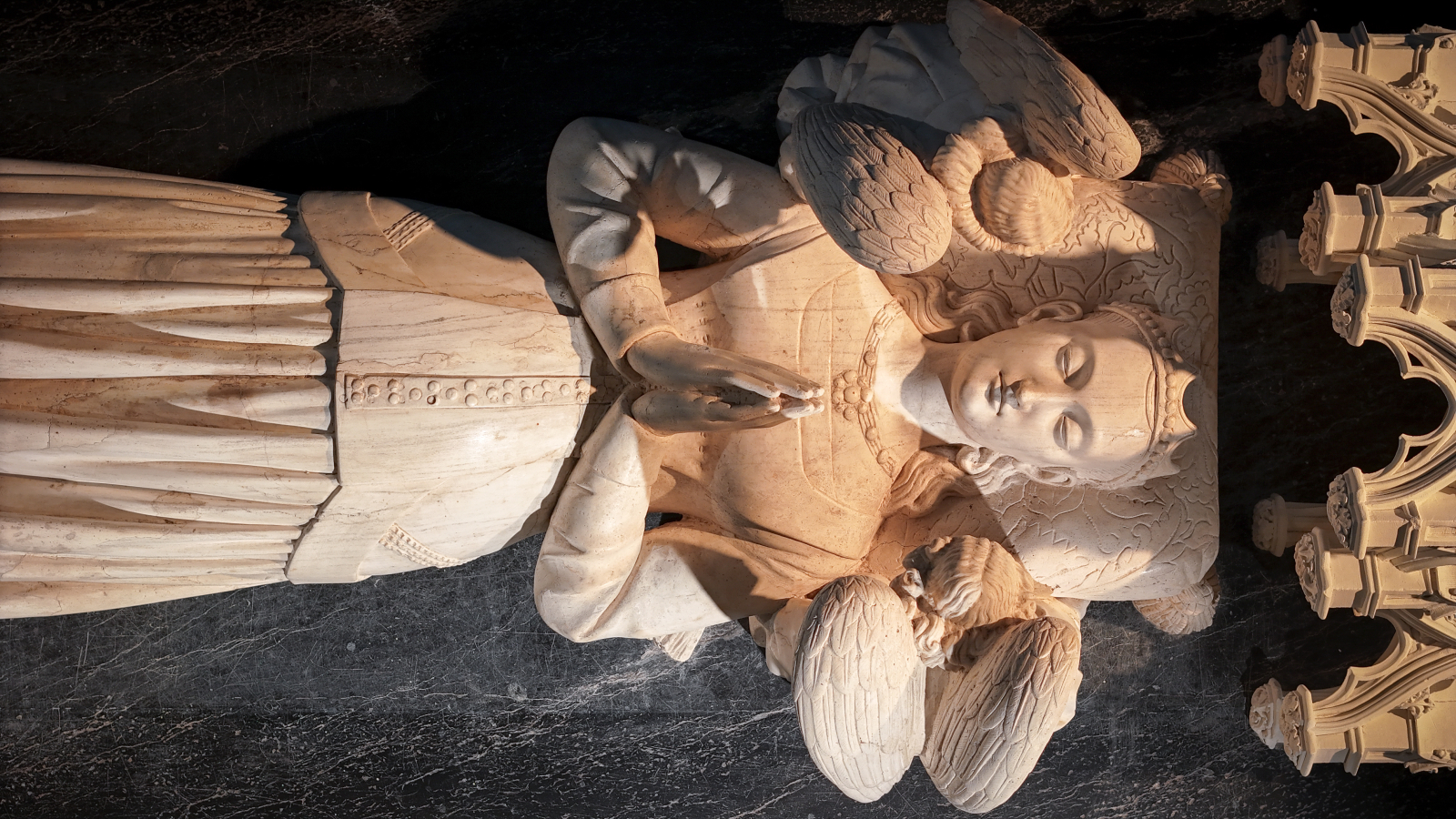 Gisant Agnès Sorel à Loches