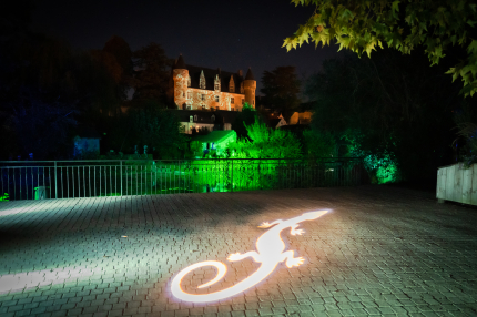 nuits légendaires à Montrésor mapping château