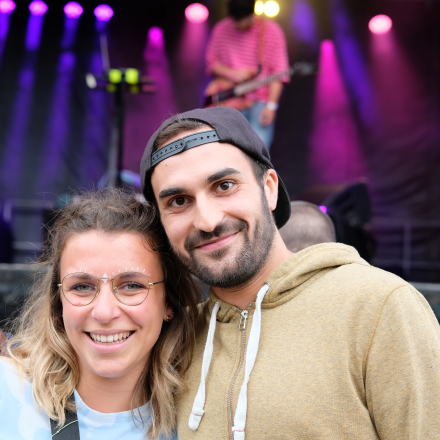 COUPLE AU FESTIVAL YZEURES N'ROCK