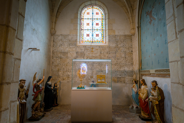 intérieur église du Grand-Pressigny