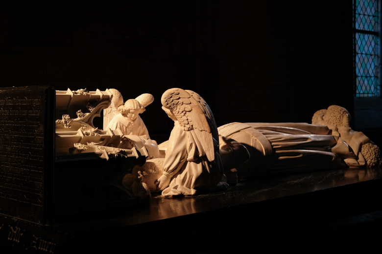 Gisant agnès sorel collégiale loches